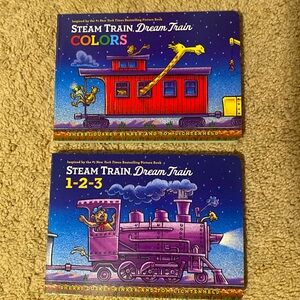 Steam Train Dream Train Hard Cover Book Bundle